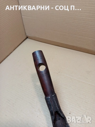 Соц Стар Ръчно Кован Косер 0.400кг. НОМЕР 590., снимка 8 - Антикварни и старинни предмети - 53879054