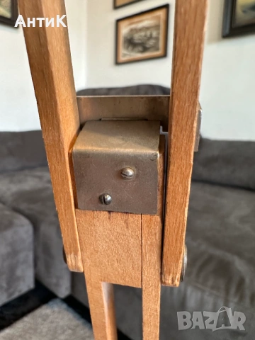 Дървен Фото Статив Тринога, снимка 9 - Антикварни и старинни предмети - 53148047