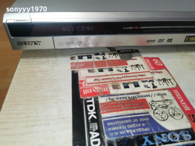 SONY RDR-HX725 HDD/DVD RECORDER 1101260740, снимка 9 - Плейъри, домашно кино, прожектори - 53059538