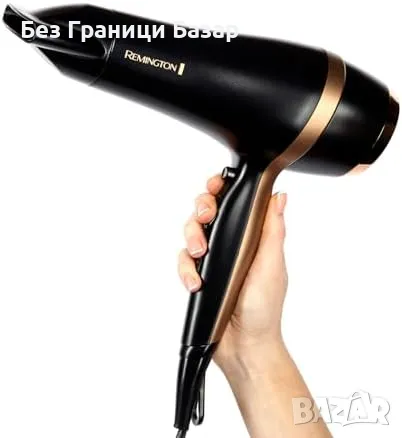 Нов Подаръчен комплект сешоар 2100W с дифузер и аксесоари Remington, снимка 2 - Сешоари - 48165446