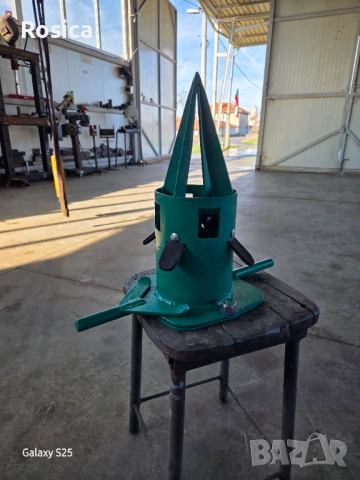 Метален дозатор, диспенсър за биг бег чували, снимка 4 - Селскостопанска техника - 53477410