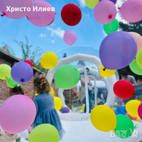 Надуваема балонена къща тип иглу балонна палатка за парти 4м, снимка 11 - Други - 51851931