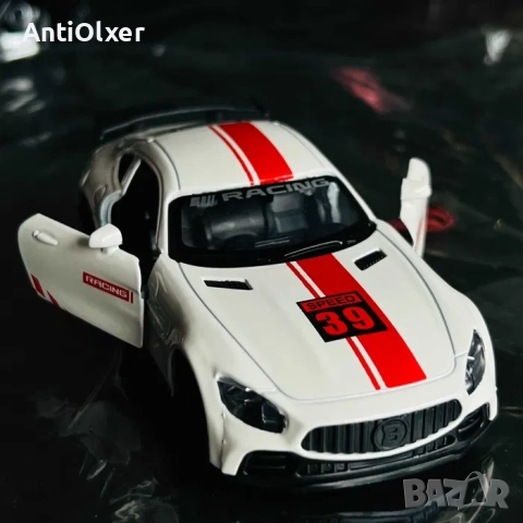 Mclaren P1 tm GTR & MERCEDES Diecast, снимка 8 - Коли, камиони, мотори, писти - 52586937