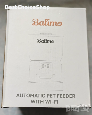 Balimo Автоматична хранилка за котки 3L WiFi  , снимка 7 - За котки - 53616658