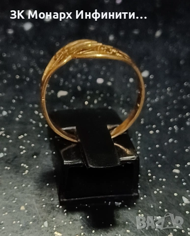 Златен пръстен /585/, снимка 4 - Пръстени - 53103695