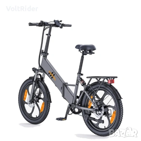 Сгъваемо електрическо колело HillMiles Mile 2 500W 36V 13Ah, снимка 3 - Велосипеди - 54248525