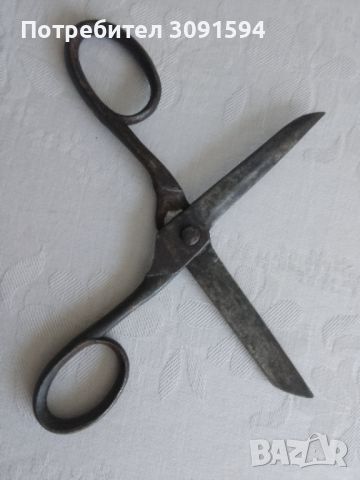 Стара ножица от ковано желязо Аймара регион Южна Америка, снимка 1 - Антикварни и старинни предмети - 45572833