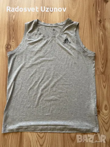 Мъжки потник Adidas, снимка 1 - Спортни дрехи, екипи - 47836030