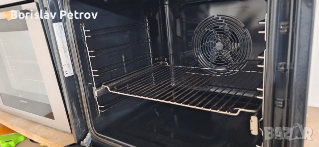 Черна фурна с котлони Горение, снимка 4 - Печки, фурни - 54275733