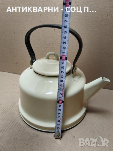 Соц НОВ Емайлиран Руски Чайник. , снимка 8 - Антикварни и старинни предмети - 50823387