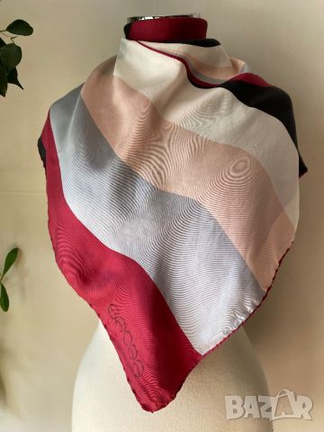 Копринен шал/ кърпа за глава, снимка 4 - Шалове - 45901551