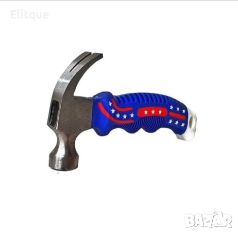 Малък чук със синя гумена дръжка, снимка 15 - Други стоки за дома - 52853545