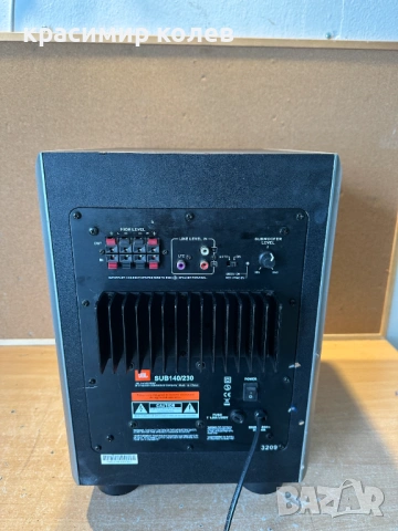 активен субуфер "JBL SUB140/230", снимка 6 - Тонколони - 53324501