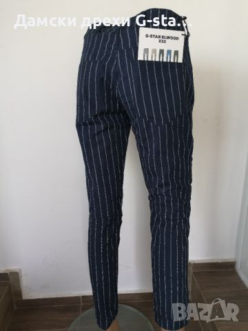 Дамски панталон G-Star RAW 5622 3D MID BOYFRIEND COJ WMN SARTHO BLUE/MILK, размер W26/L32(14)  /283/, снимка 5 - Панталони - 46357808