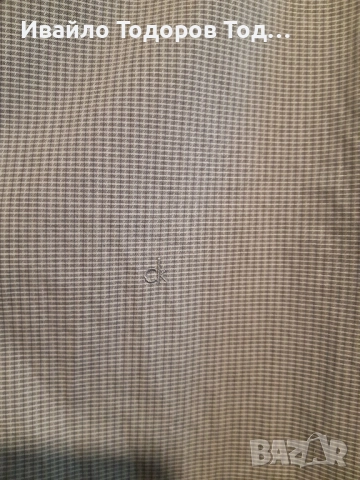 Мъжка бутикова риза CK by Calvin Klein , снимка 4 - Ризи - 51553886