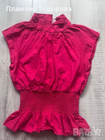 Цикламен топ , снимка 2 - Корсети, бюстиета, топове - 50575330