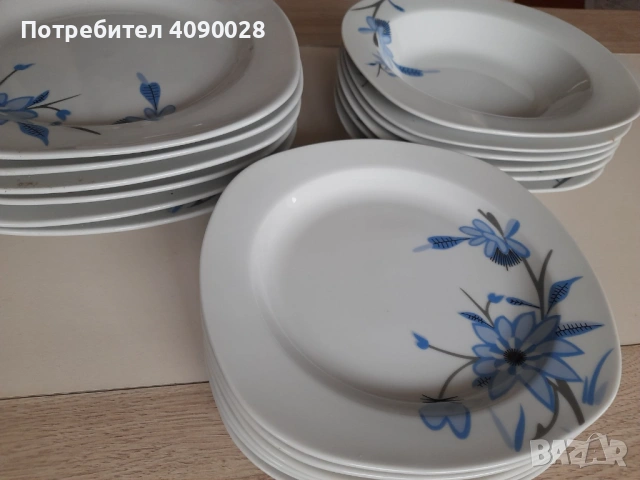 Порцеланов сервиз за хранене 18 части