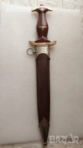 WW2-Немски параден кортик-ВСВ на СА с подпис на Ернст Рьом ,цена по договаряне, снимка 1