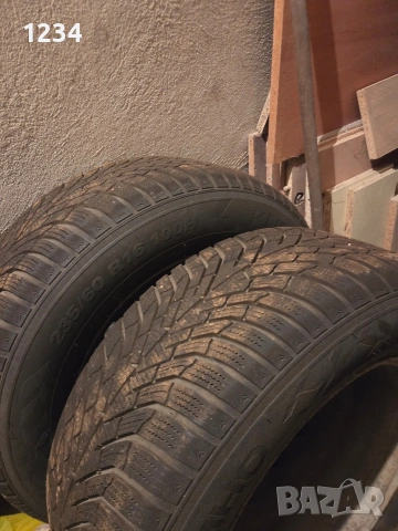 Железни джанти 16ки за Mercedes с хубави зимни гуми, снимка 3 - Гуми и джанти - 53899490