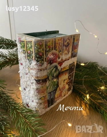 Весела, коледна касичка!, снимка 2 - Коледни подаръци - 52335266