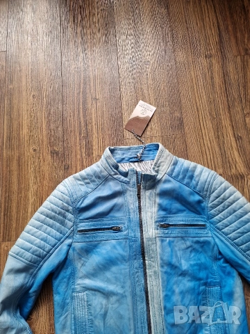 Страхотно мъжко яке , естествена кожа размер М , ново с етикет, , снимка 3 - Якета - 53202035