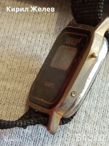 Винтидж електтронен часовник LEVIS рядък дамски за КОЛЕКЦИОНЕРИ 51853, снимка 4 - Антикварни и старинни предмети - 53492287