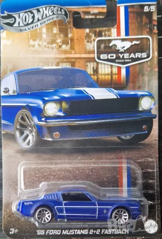 Hot Wheels Ford Mustang Chase , снимка 5 - Колекции - 49309857