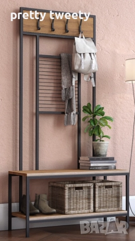 Метално портманто / закачалка за коридор по поръчка 