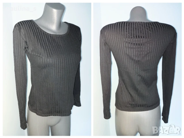 Два различни броя / Блуза с дълъг ръкав тип туника "dreamSTAR" и Черна от България  , снимка 10 - Блузи с дълъг ръкав и пуловери - 36462428