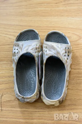 Оригинални Crocs Echo Marbled Slide чехли - размери 36-39, снимка 3 - Чехли - 49749489