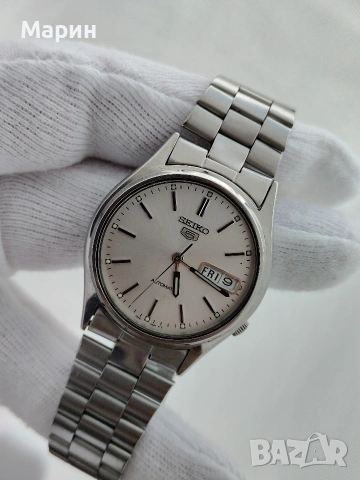 Seiko 5 автоматичен, снимка 2 - Мъжки - 53406410