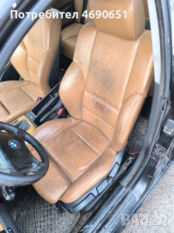 кожен салон за БМВ е46 комби , снимка 2 - Части - 53309431