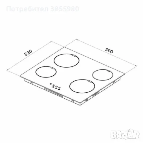 Плот за вграждане, снимка 2 - Котлони - 46975407