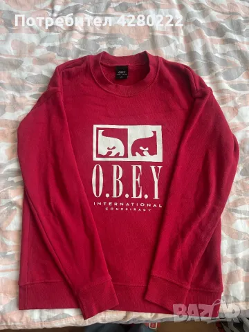 Obey x skategang суичър, снимка 1 - Суичъри - 47803754