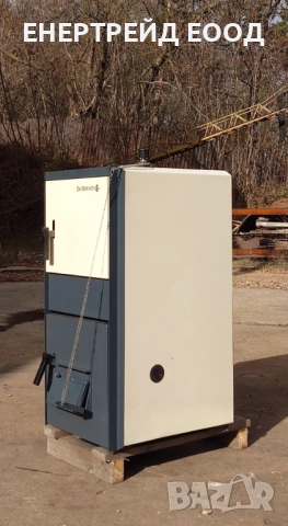 Чугунен котел на твърдо гориво Де Дитрих/De Dietrich 30 kW , снимка 4 - Отоплителни печки - 52441559