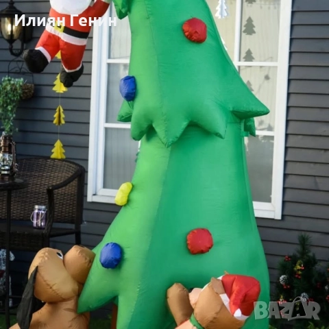 Надуваема коледна елха, снимка 5 - Коледни подаръци - 52841753