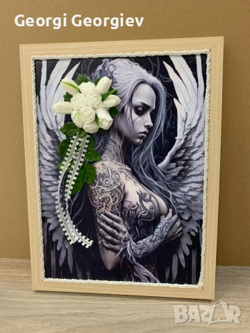 цветя изработени с глицеринов ароматен сапун и Българска роза Стара Загора,бивше кино Септември, снимка 3 - Декорация за дома - 52499815