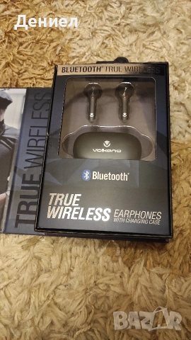 Volkano Libra Series TWS Earphones + Charging Case - Безжични слушалки Блутут - Нови, снимка 2 - Bluetooth слушалки - 54152333