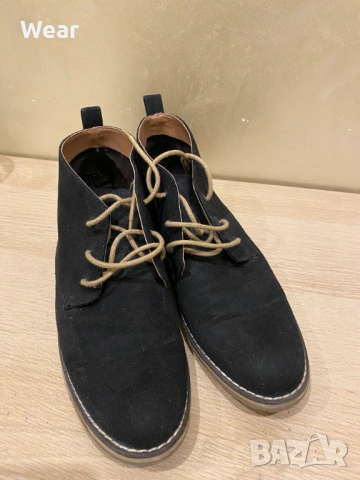 Mъжки боти H&M черни, снимка 3 - Мъжки боти - 53799250