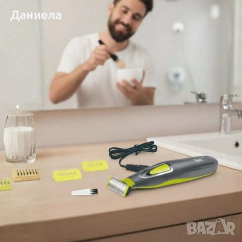 Акумулаторна самобръсначка Oliver Voltz, 5W, USB зареждане, батерия 300mAh и подвижно острие, снимка 3 - Електрически самобръсначки - 54055912