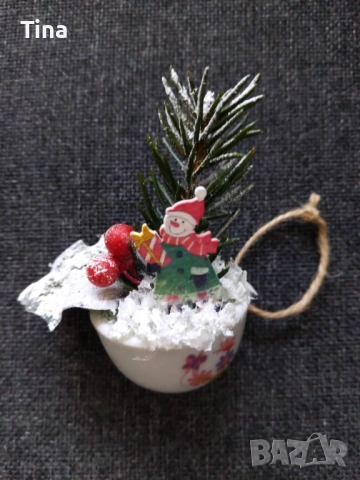 Ръчно изработени коледни украси, подходящи и за елха, снимка 4 - Декорация за дома - 52386642