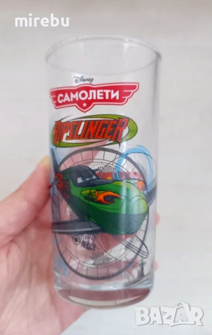 Стъклени чаши "Самолетите" и "Frozen", снимка 8 - Чаши - 53708369