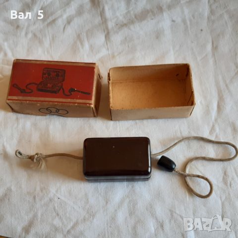 Старо точило , устройство за точене на бръснарски ножчета, снимка 2 - Антикварни и старинни предмети - 46348122