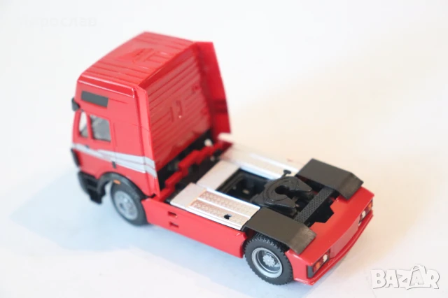 HERPA H0 1/87 MERCEDES 1844 ВЛЕКАЧ МОДЕЛ КОЛИЧКА КАМИОН, снимка 7 - Колекции - 45357360