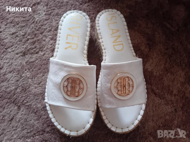 River Island-дамски чехли на платформа 39 номер