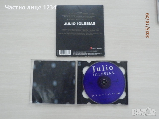 Julio Iglesias – 1 - 2CD / Platinum - 2CD / The Very Best of, снимка 3 - CD дискове - 47757218
