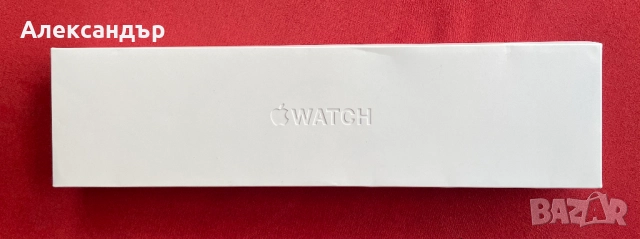 Празна кутия Apple Watch Series 7 – 45мм, син, снимка 5 - Друга електроника - 51693705