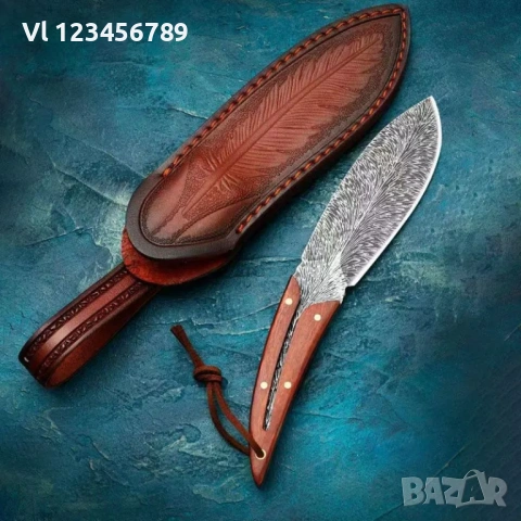 Уникален здрав нож"ПЕРО" 99х189