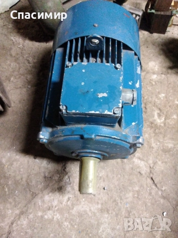 Ел двигател 5.5 kw на 1400об на Елма Троян , снимка 2 - Електродвигатели - 51599046