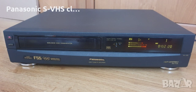 Panasonic NV-F55 Hi-Fi stereo VHS recorder , снимка 5 - Плейъри, домашно кино, прожектори - 53067492